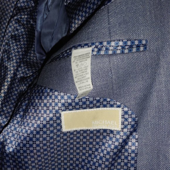 Men's Michael Kors - Single Breasted Classic - Suit Jacket - Picture 2 of 3